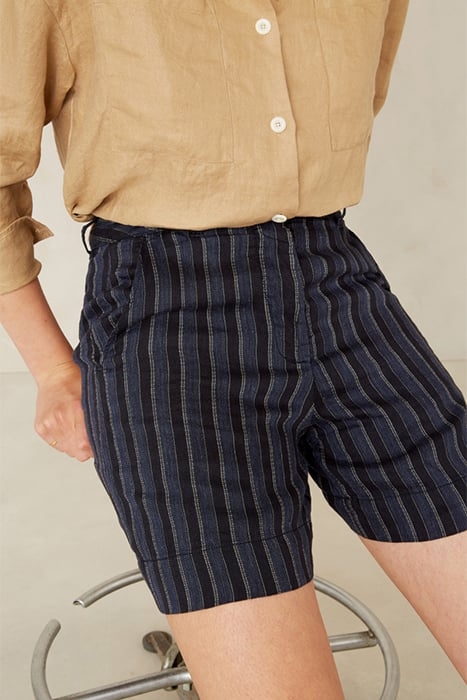 BANGJA BLUE LINEN STRIPE 5