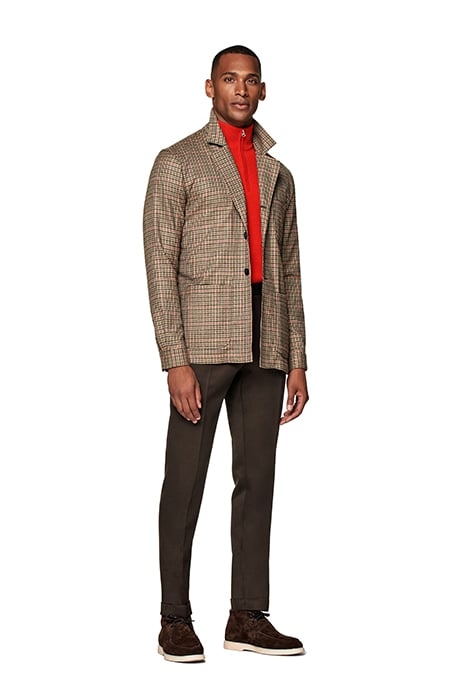 JACKET-BROWN LIGHT BROWN 6