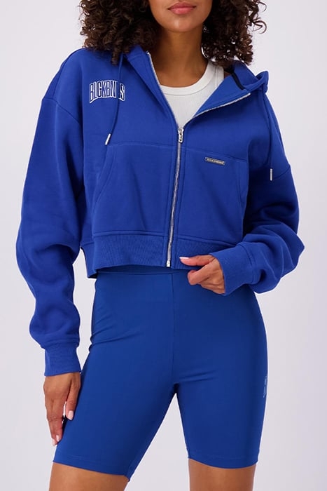 ARCH ZIPPED HOODY BLUE 5
