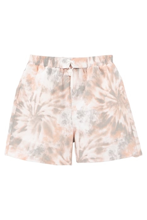 BOYS’ KHAKI TIE-DYE PRINT SWIM SHORTS 1