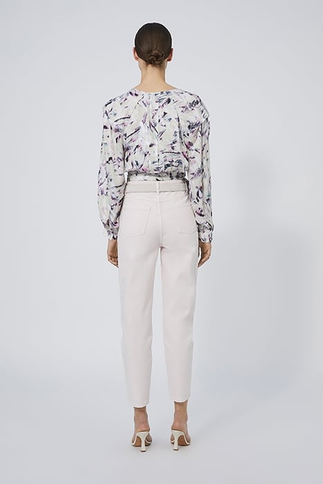 KUTE BLOUSE IN BEIGE MULTICO 2