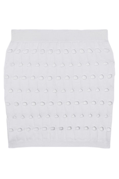 SPIRA MINI SKIRT IN WHITE 4