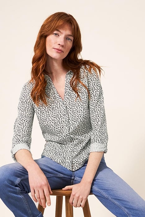 ANNIE JERSEY SHIRT IVORY 1