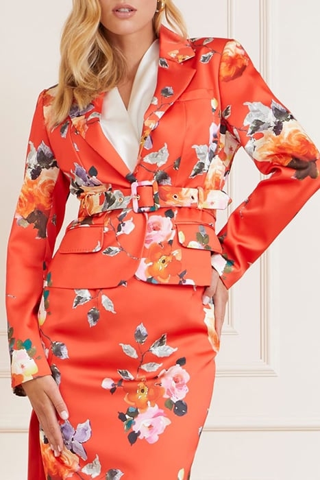 CORSAGE BLAZER PRINT 1