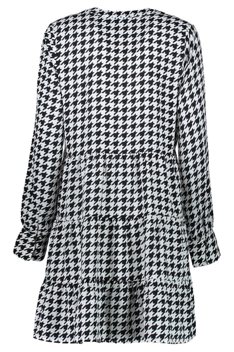 LEILANI DRESS PIED DE POULE BLACK 2