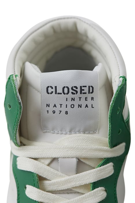 SNEAKER HIGH SHOES GREEN PATINA 7