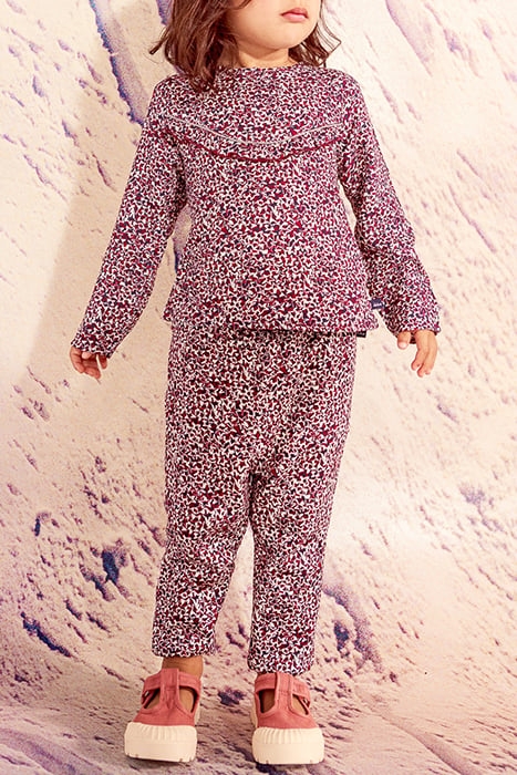 BABY GIRLS’ STAR PRINT/NAVY REVERSIBLE JOGGERS 7