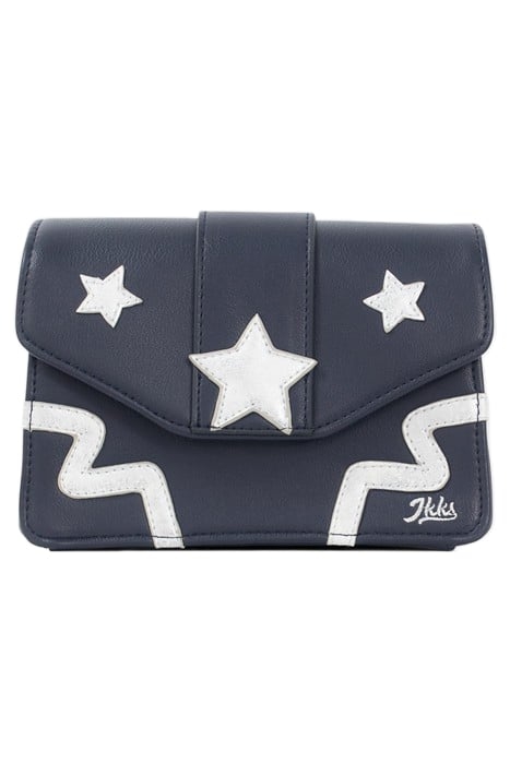 GIRLS’ NAVY HANDBAG WITH SILVER STARS 1