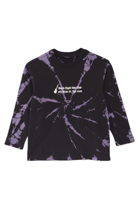 BOYS’ VIOLET ALL-OVER TIE-DYE- T-SHIRT 1