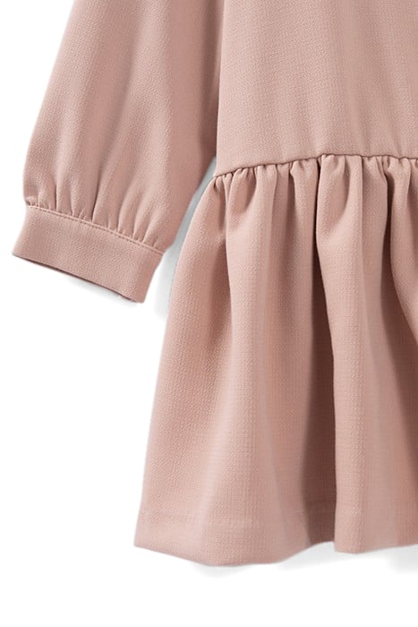 GIRLS’ ROSEWOOD CREPE SLOGAN DRESS 4