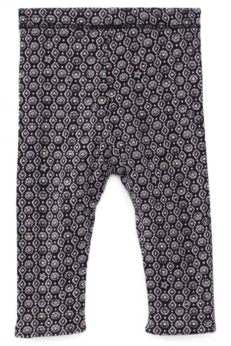 BABY GIRLS’ ROCK PRINT/BLACK REVERSIBLE LEGGINGS 2