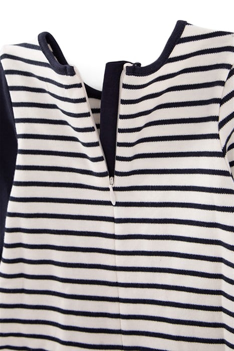 BABY GIRLS’ SAILOR-STRIPE DRESS WITH PRINT AND SIDE RUFFLE 6