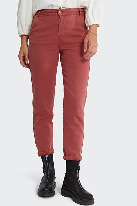 CHERRY PINK BOYFIT JEANS 1