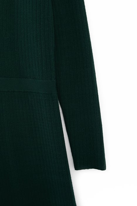 IMPERIAL GREEN RIBBED KNIT JUMPSUIT 5