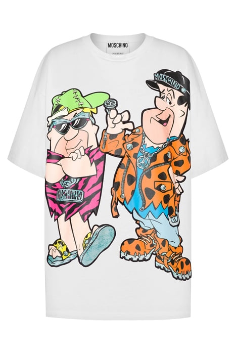 MOSCHINO X THE FLINTSTONES™ T-SHIRT WHITE 3