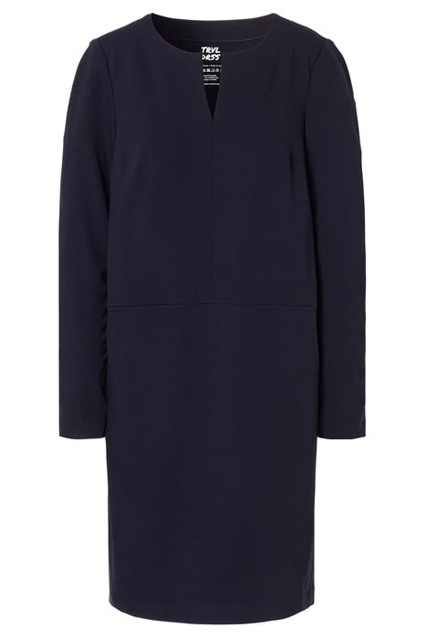 CAROL PUNTO SHIFT DRESS INK BLUE 3