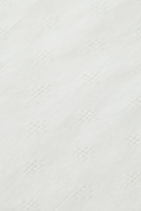 PIN TUCK BIB TOP WHITE 7