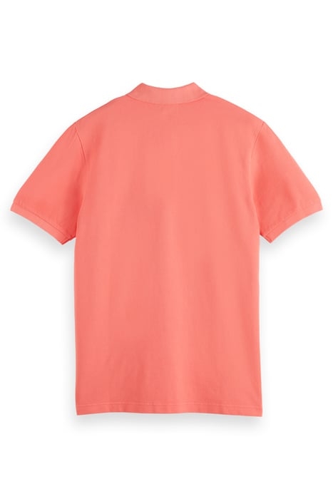 GARMENT DYED PIQUE POLO CORAL REEF 2