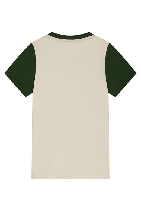 COLORBLOCK TSHIRT HUNTER GREEN 2