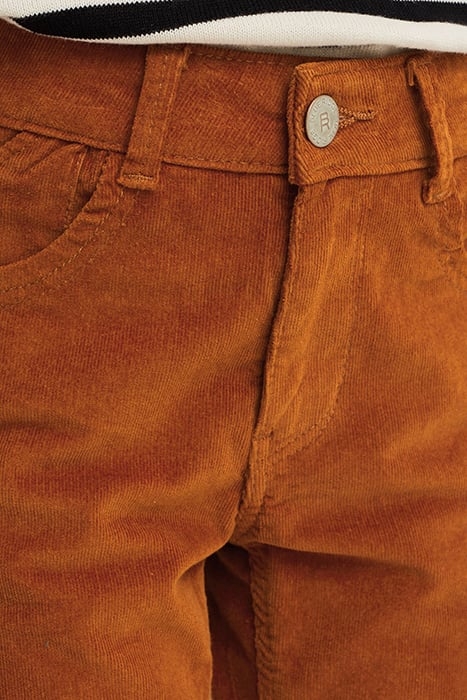 5-POCKET MID WAIST LIGHT BROWN 5