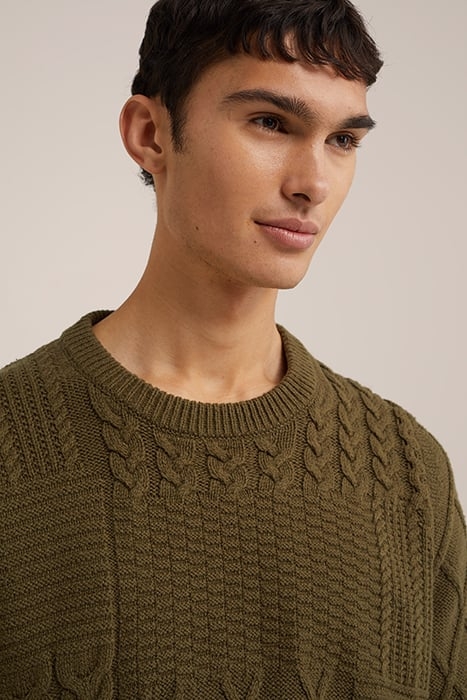 PULLOVER DARK GREEN 5