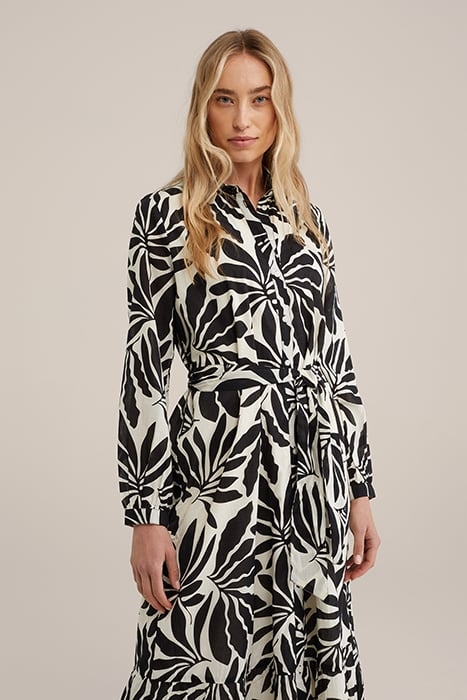 DRESS MID LENGTH BLACK 4