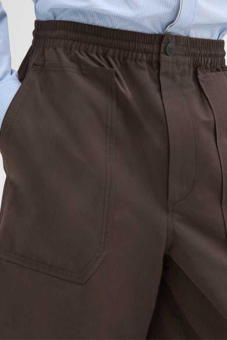 COTTON-BLEND PULL-ON SHORT DEEP TUNDRA 3