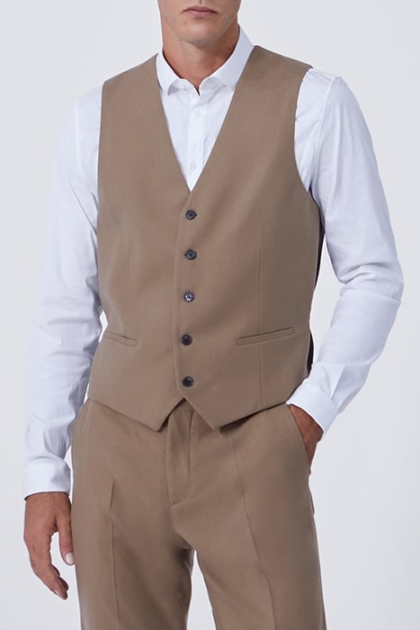 CAPPUCCINO PURE EDITION SUIT WAISTCOAT CAPPUCINO 1