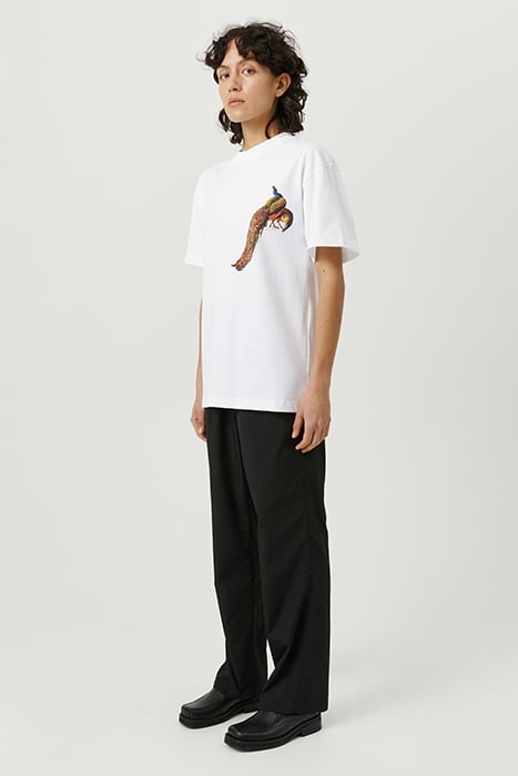 KAI PEACOCK T-SHIRT WHITE 2