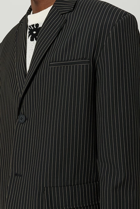 JUDE BLAZER BLACK PINSTRIPE 5
