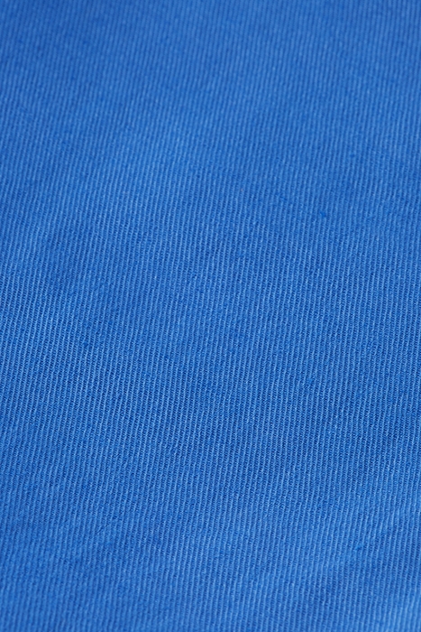 LOOSE-TAPERED-FIT COTTON LINEN PANTS TILE BLUE 3