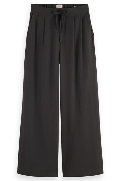 ELENI MULTICOLOUR PIPING PYJAMA PANT EVENING BLACK 3