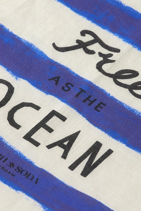 BIG SCARF PAINTED STRIPES 3