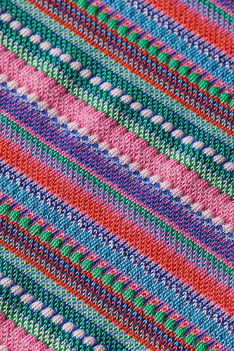 TEXTURED STRIPE RACER TANK BEACH STRIPE 3