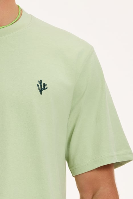 PALM T-SHIRT DUST GREEN 7