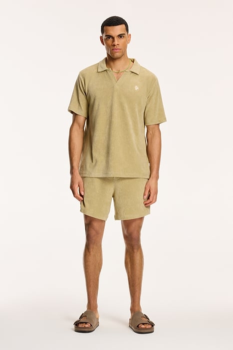 EVAN TOWELING SHORTS BEIGE 3