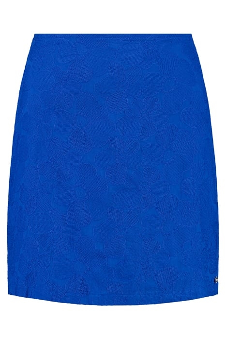 GEORGIA SKIRT TONAL FLOWER EMBRO BLUE TONAL FLOWER EMBRO 5