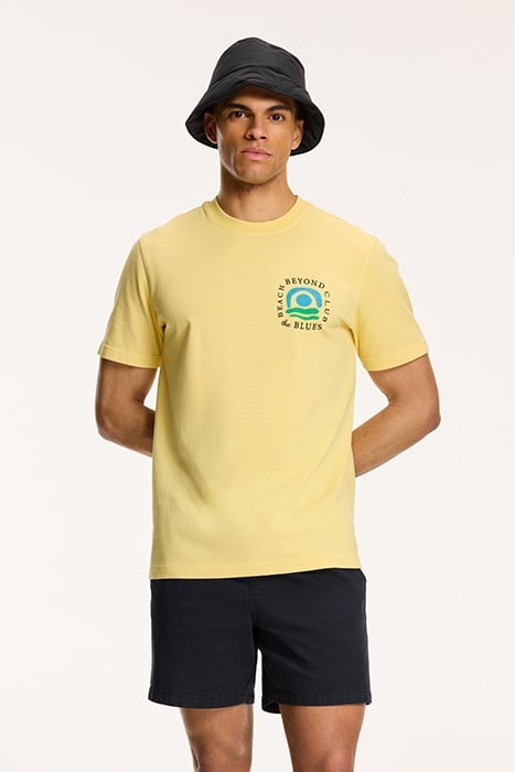 BEYOND THE BLUES T-SHIRT SPRING YELLOW 1