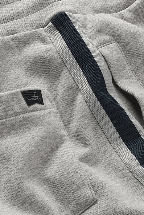 LOGAN-BAND | CUFFED SWEATPANTS LIGHT GREY MELANGE 2