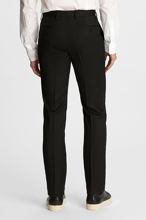 SLIM FIT STRAIGHT LEG PANT W HALF LINED BLACK 2