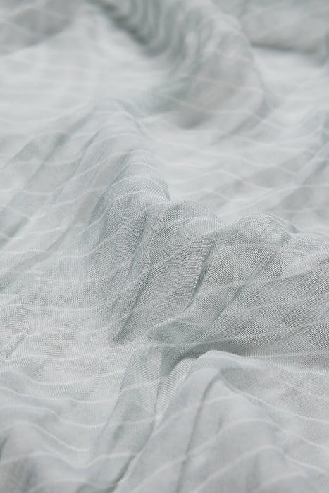 DIZZY PAISLEY PRINTED SCARF GREY MIST 3