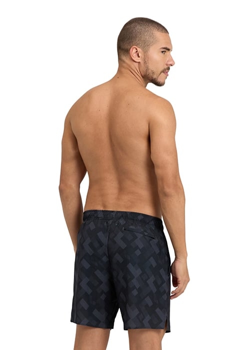MEN'S ARENA EVO BEACH BOXER AO BLACK MULTI 2