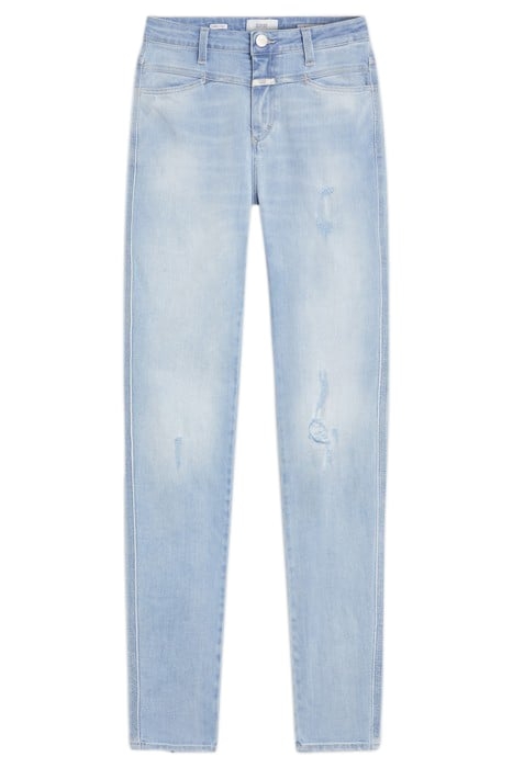 SKINNY PUSHER LONG JEANS LIGHT BLUE 4