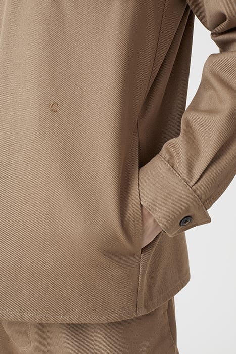 RELAXED SHIRT BROWN SUGAR 6