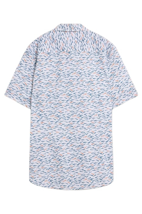 SHOAL PRINTED SHIRT WHITE 3