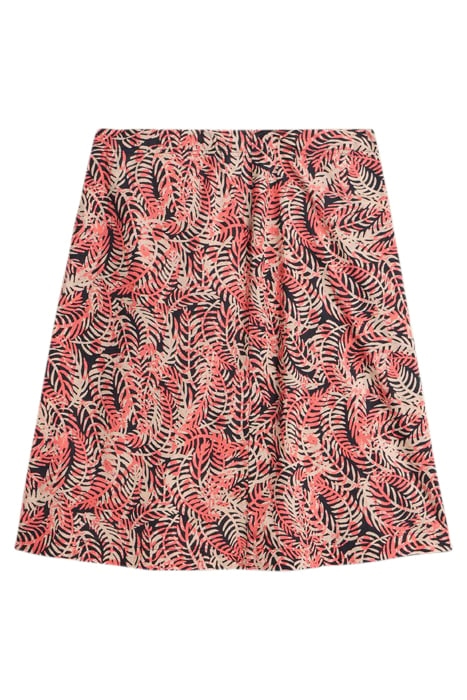 NELL REVERSIBLE SKIRT BLACK PRINTED 4