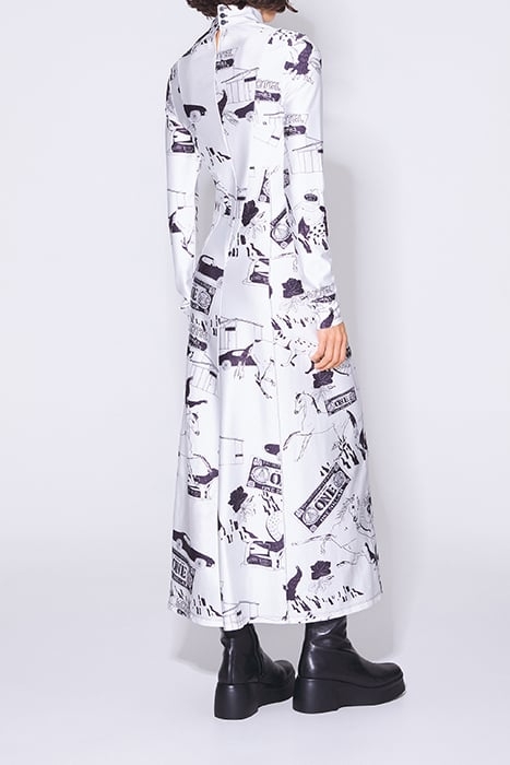 WHITE ROUTE 66 DRESS 2