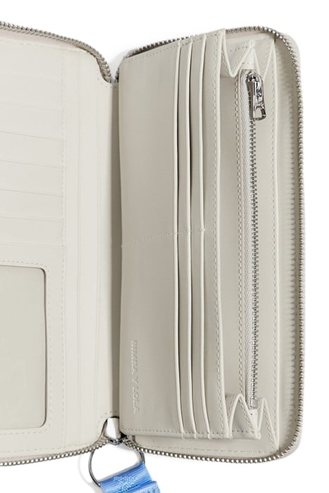 WHITE LEATHER WALLET 3