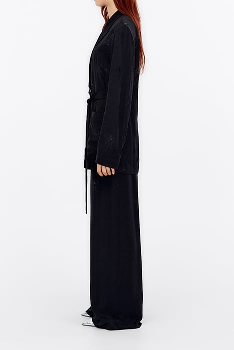 BLACK FLUID JACQUARD BLAZER 4