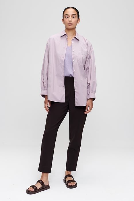 ELVI POPLIN SHIRT AMETHIST 1